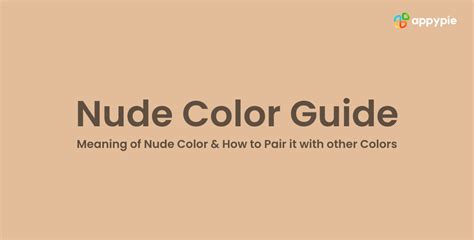 nude colour meaning|Nude Color History, Meaning, Symbolism, and。